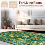 Cozy Minimalist Trellis Artwork(Green)