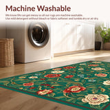 Timeless Classic Floral Symmetry(Green)