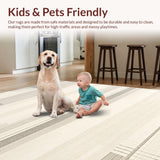 Fresh Earthy Stripe Motif(Beige)