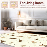 Whimsical Pastel Holiday Motif(Beige)