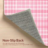 Pastel Abstract Checkerboard Texture(Pink)