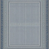 Ultra Soft Area Rug, Non Slip, Stain Resistant, Washable Area Rugs for Living Room, Bedroom, Thick Padded Muslim Mat with Prayer Beads(Blue)