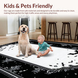 Gothic Black Bat Motif(Black)