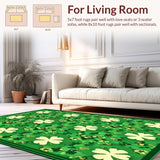 Festive Cheerful Shamrock Illustration(Green)