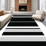 Vibrant Graphic Patterned Texture(Black)