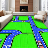 Energetic Street Scene Play Surface(Green)