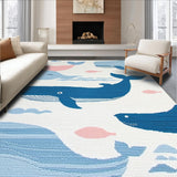 Cute Cartoon Whale Concept(Blue)