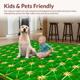 Playful Gold Coin Accents(Green)