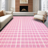 Vibrant Pink and White Symmetry(Pink)