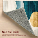 Contemporary Calm Tiled Design(Blue)