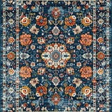 Chic Colorful Lattice Visual Appeal(Blue)