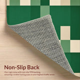 Contemporary Cozy Plaid Arrangement(Green)