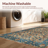 Earthy Toned Rustic Medallion(Blue)
