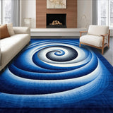 Striking Modern Circular Design(Blue)