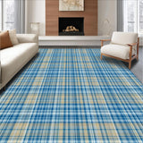 Elegant Blue Trellis Aesthetic(Beige)