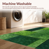 Nature Inspired Floral Shag Style(Green)