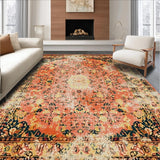 Luxurious Colorful Abstract Art(Orange)