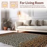 Luxurious Leopard Print Motif(Black)