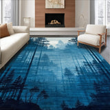 Elegant Abstract Nature Imagery(Blue)