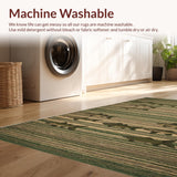 Ultra Soft Area Rug, Non Slip, Stain Resistant, Washable Area Rugs for Living Room, Bedroom, Cozy Rustic Animal Motif(Brown)