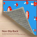 Charming Whimsical Shaggy Decor(Blue)