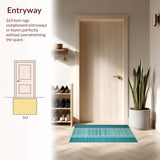 Elegant Monochrome Symmetrical Arrangement(Blue)