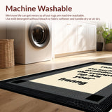 Contemporary Funny Phrase Decor(Beige)