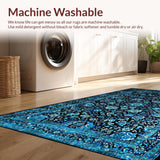 Luxurious Distressed Ogee(Blue)
