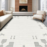Ultra Soft Area Rug, Non Slip, Stain Resistant, Washable Area Rugs for Living Room, Bedroom, Natural Fluffy Minimalist Decor Element(Gray)