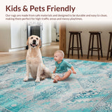 Contemporary Floral Textural Fusion(Blue)