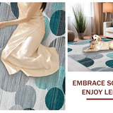 Contemporary Gray Geometric Elegance(Gray)