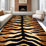 Ultra Soft Area Rug, Non Slip, Stain Resistant, Washable Area Rugs for Living Room, Bedroom, Striking Nature Themed Accent(Brown)