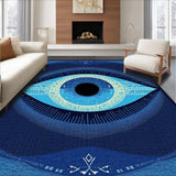 Striking Dynamic Trellis Composition(Blue)