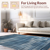 Cool Toned Geometric Charm(Blue)