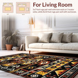 Modern Tribal Motif with Bold Contrast(Red)