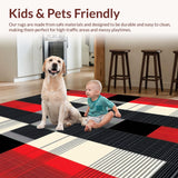 Chic Bold Checkerboard Aesthetic(Red)