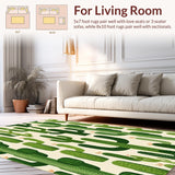 Contemporary Square Plant Aesthetic(Green)