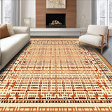 Cozy Textured Ogee Style Runner(Beige)