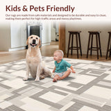 Minimalist Geometric Accent with Subtle Earth Tones(Beige)