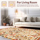Rustic Woven Trellis Style Accent(Beige)