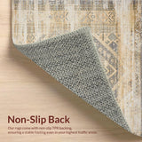 Transitional Abstract Vintage Elements(Beige)