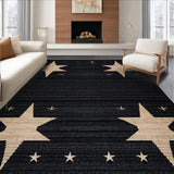 Cozy Dark Toned Stencil Design(Black)