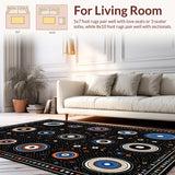 Chic Neutral Circular Typography Design(Black)