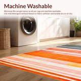 Funky Colorful Striped Aesthetic(Blue)