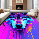 Bold Iridescent Wildlife Imagery(Blue)