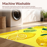 Cheerful Lemon Floral Accent(Yellow)