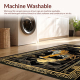 Elegant Golden Tiger Imagery(Black)