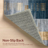 Luxurious Grey and Gold Swirl(Blue)