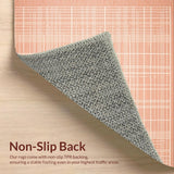 Playful Peach Ogee Texture(Beige)