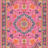 Trendy Retro Linear Composition(Pink)